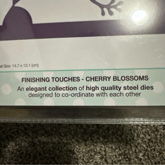 Creative Expressions Craft Dies - Cherry Blossom set of 2 - Picture 4 of 4